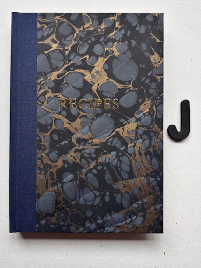 Recipe Book. A recipe book in J