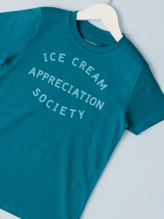 Ice cream appreciation society kids' T-shirt