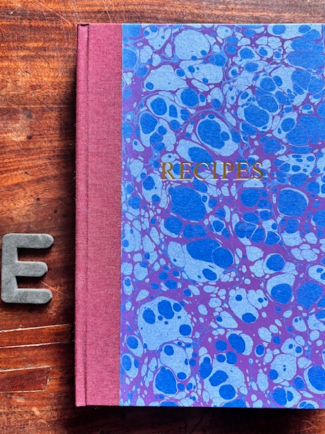 Recipe Book. A recipe book in E
