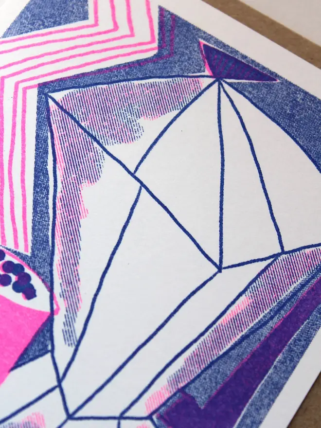 Coffee A6 Riso Greetings Card