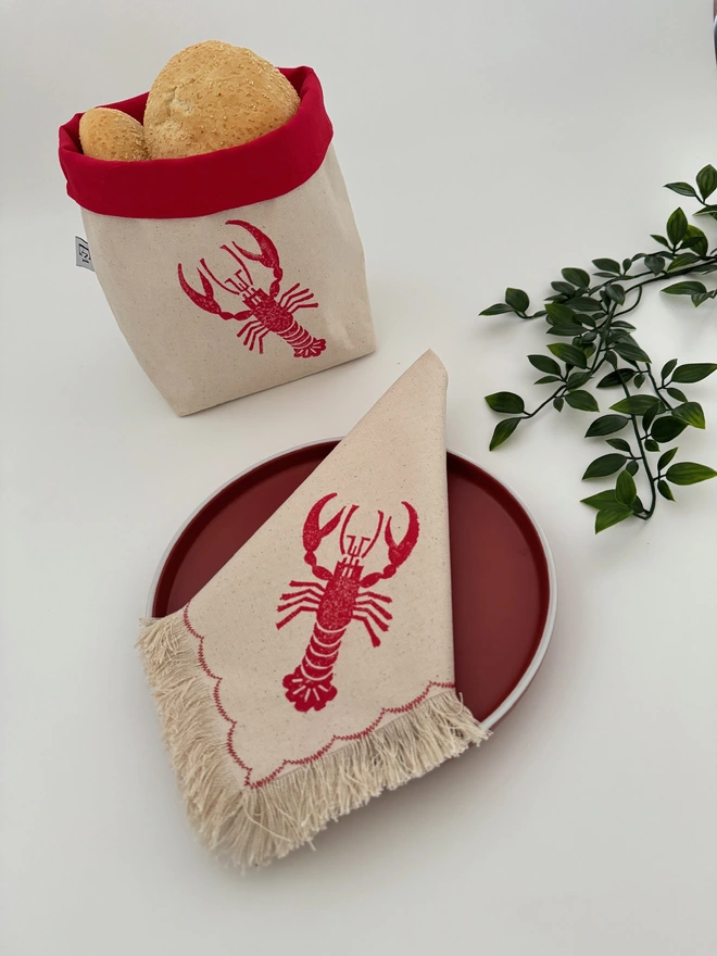 Lobster Cloth Napkins