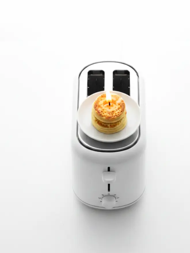 CRUMPET CANDLE 
