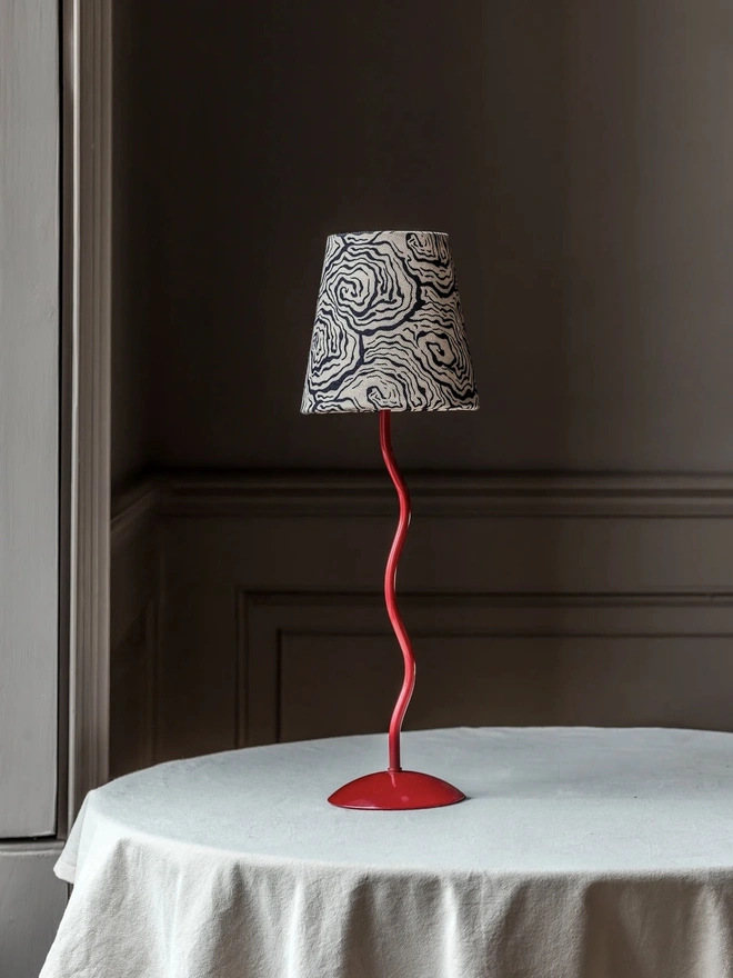Oysters Monochrome Lampshade