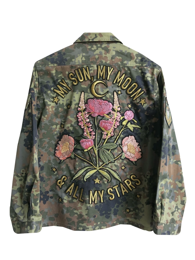 Denim & Bone camo jacket