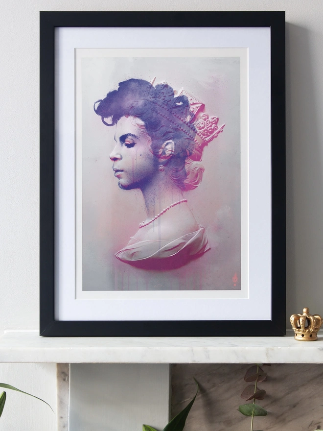 'Purple Reign' Prince Art Print