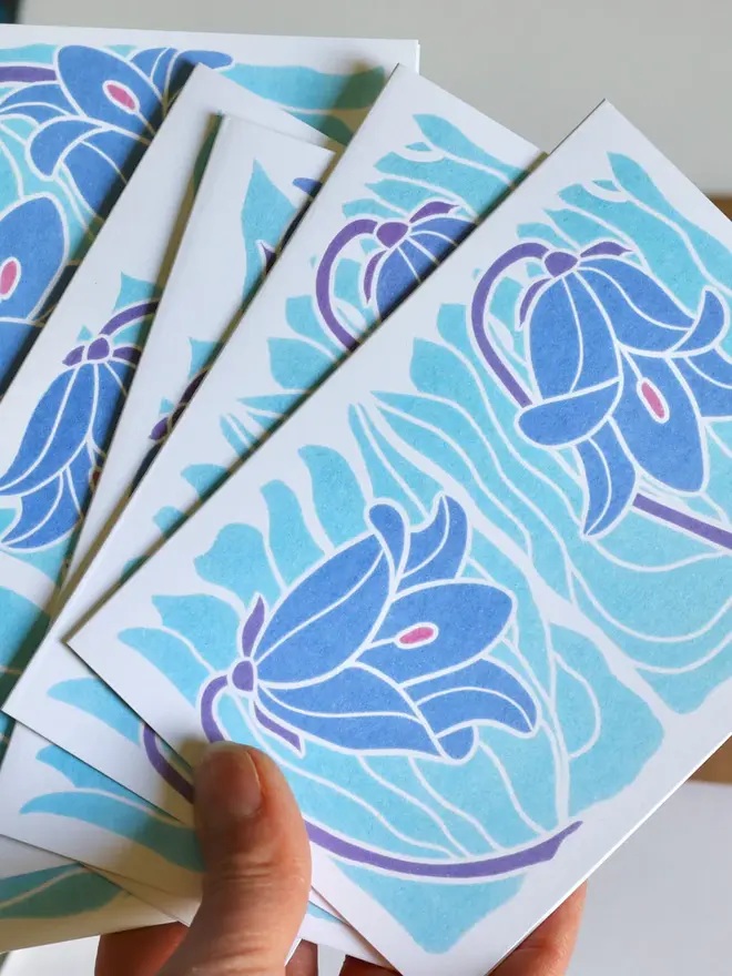 bluebell notecard set