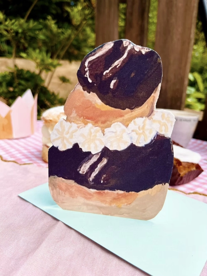 Choux Bun Card