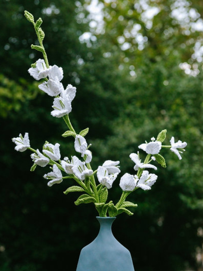 bougainvillea crochet stems