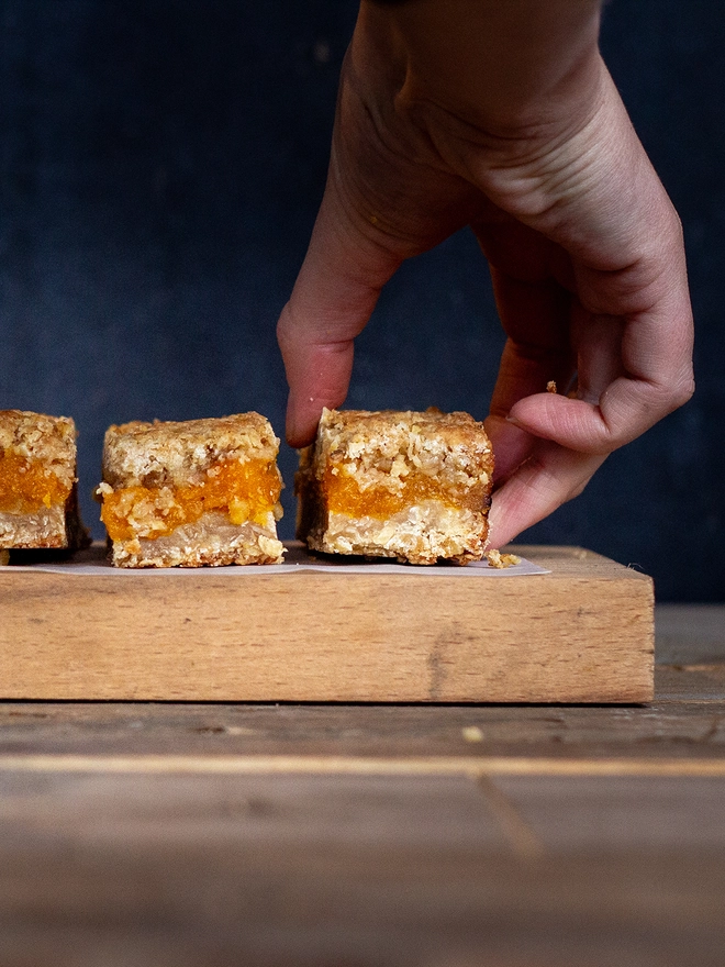 Apricot Oat Slice