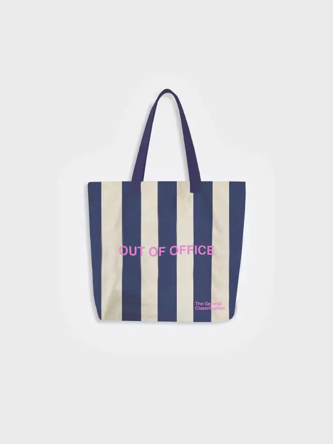 Out Of Office Tote Bag, against a white background. 
