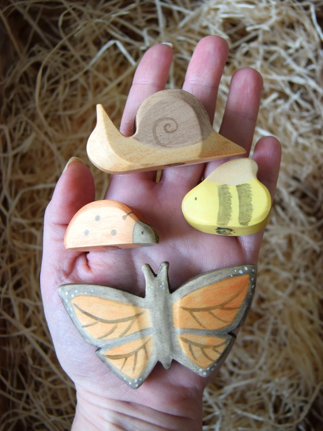 insect wooden toys