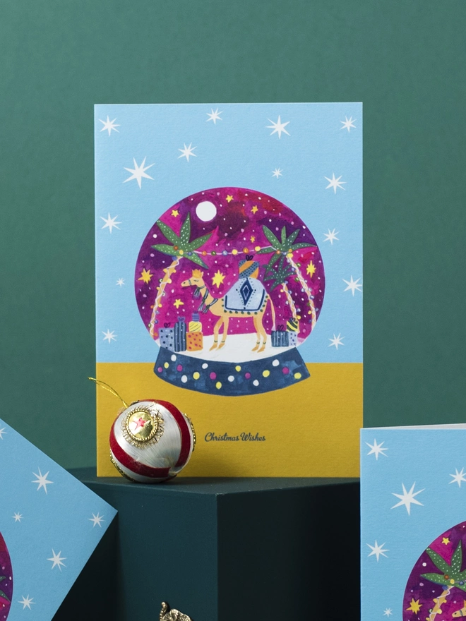 camel xmas card