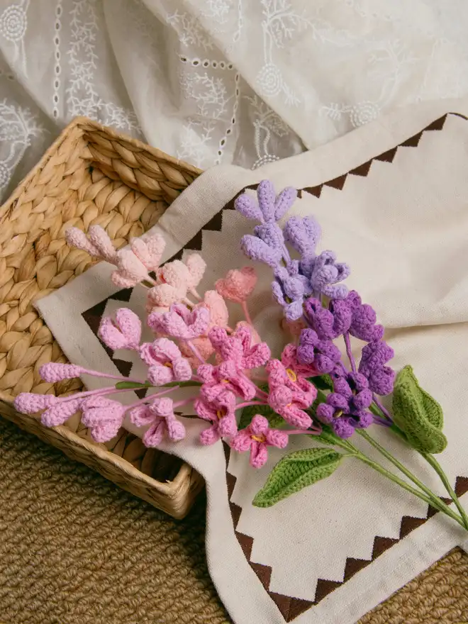 The Way to You Crochet Flower Lilac