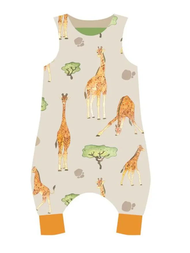 Giraffe Buddies Organic Romper