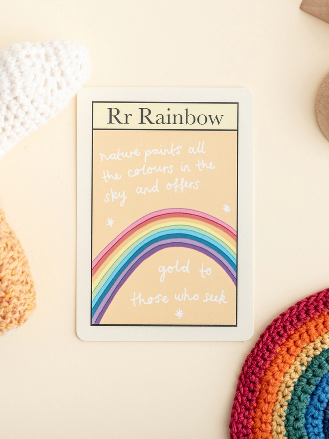 R is for Rainbow