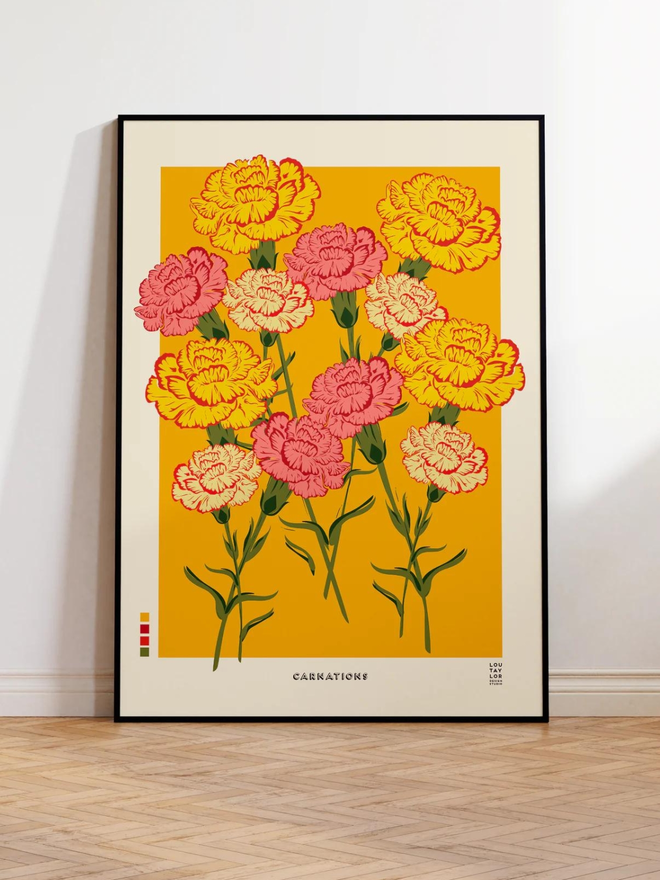 carnations Giclee print