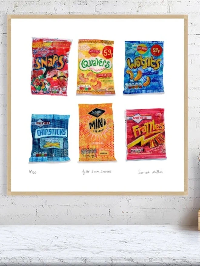 After Swim Snacks Fine Art Print