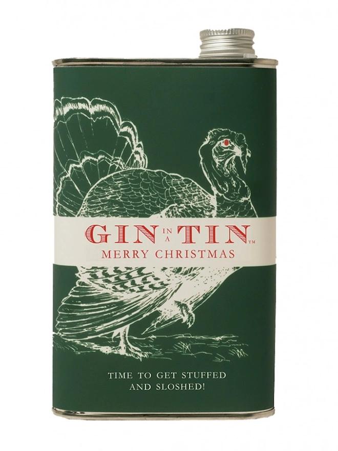 Christmas Gin "Time To Get Stuffed And Sloshed" 