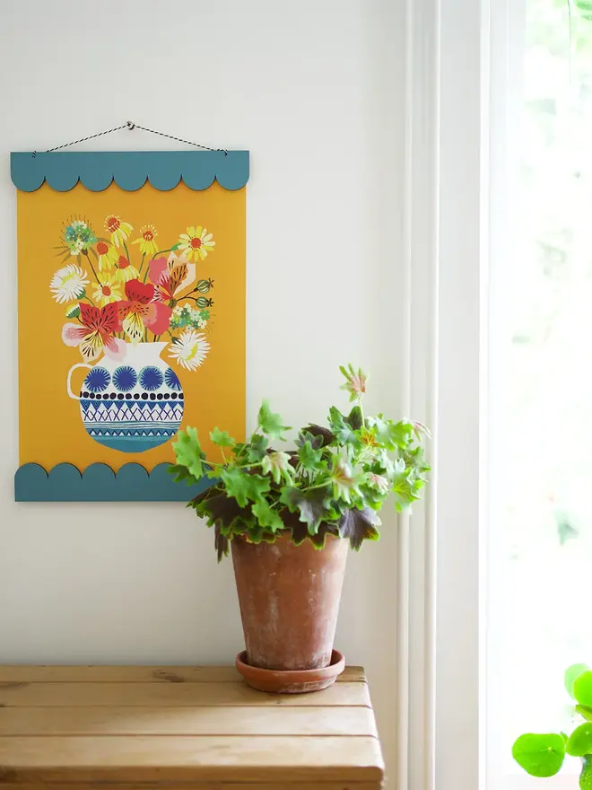 brie harrison festival flowers print