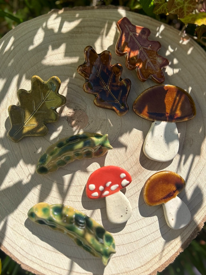Ceramic Wildlife Magnet