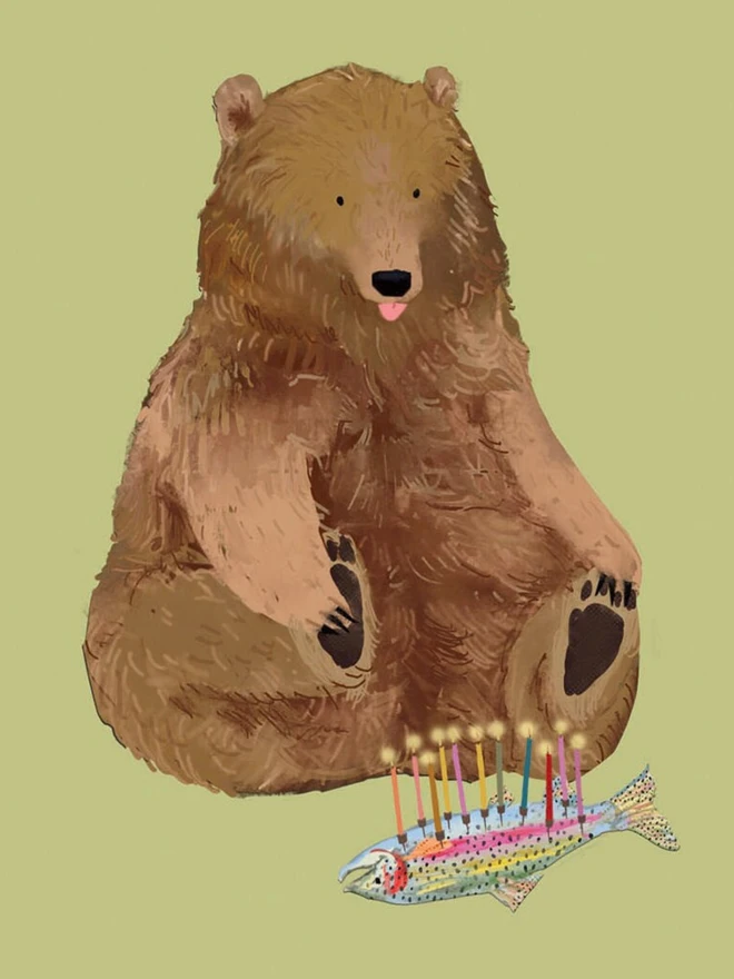 Birthday Bear Card