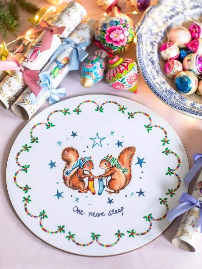 One More Sleep - Christmas Placemat