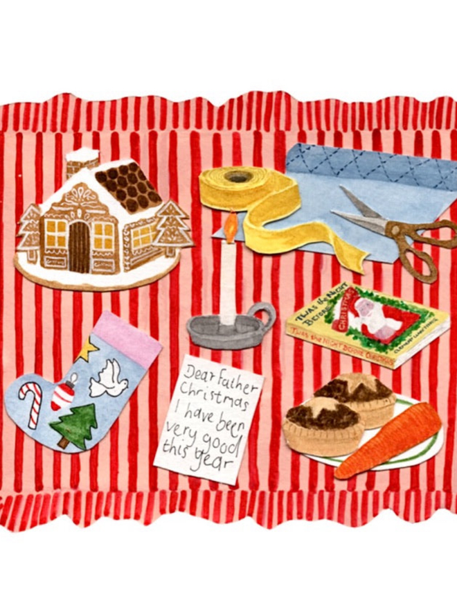 The Night Before Christmas Greetings Card