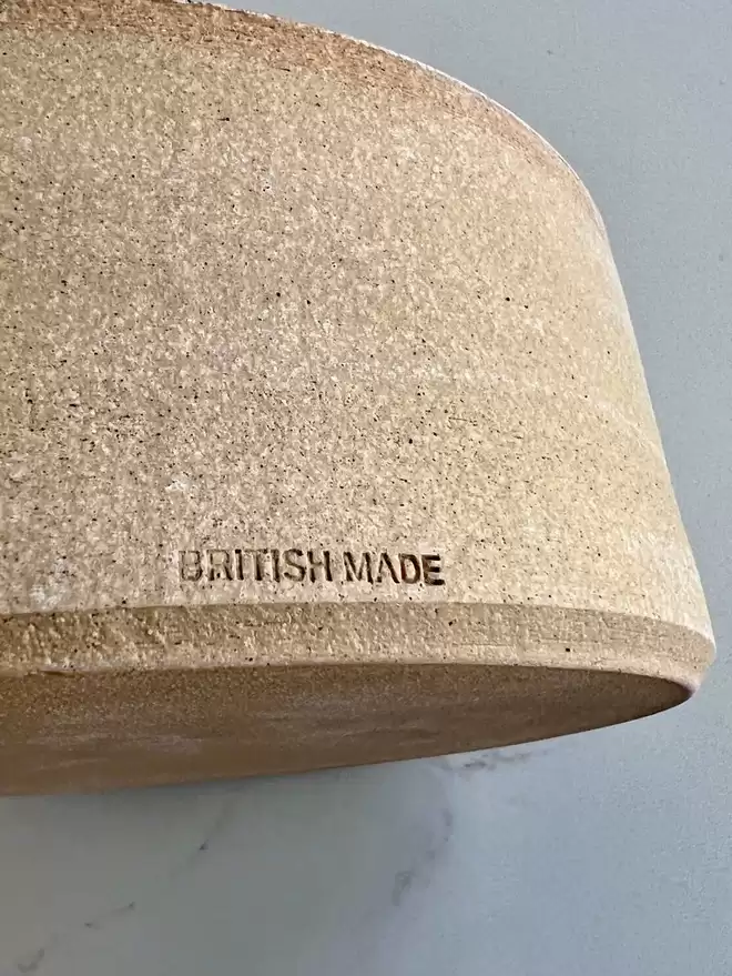 British Made Dog Bowl Stamp