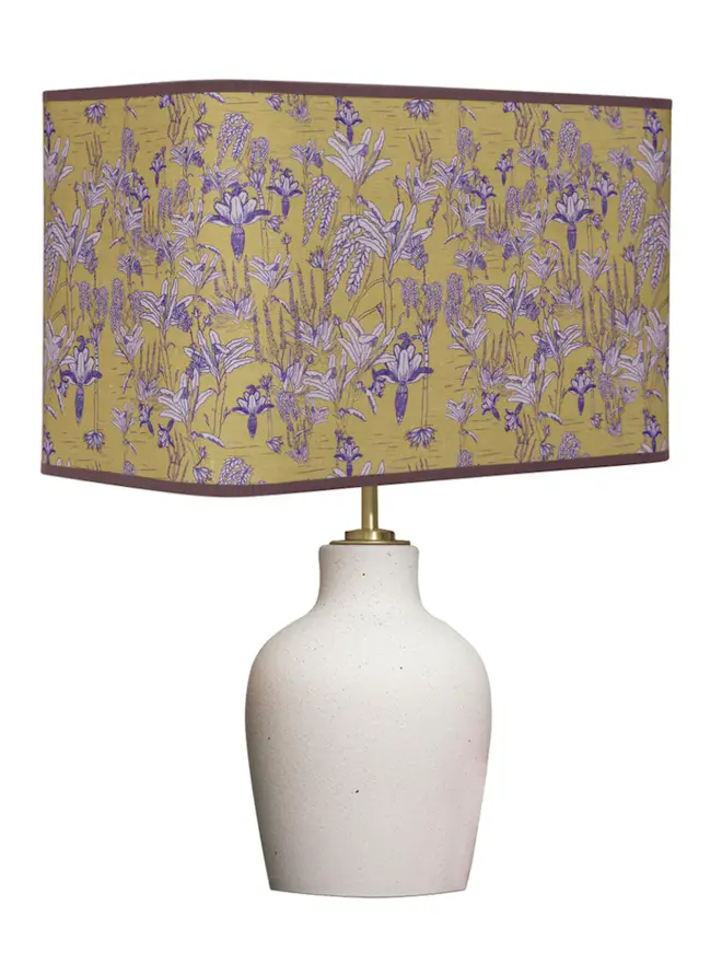 butter yellow tropicalia lamp