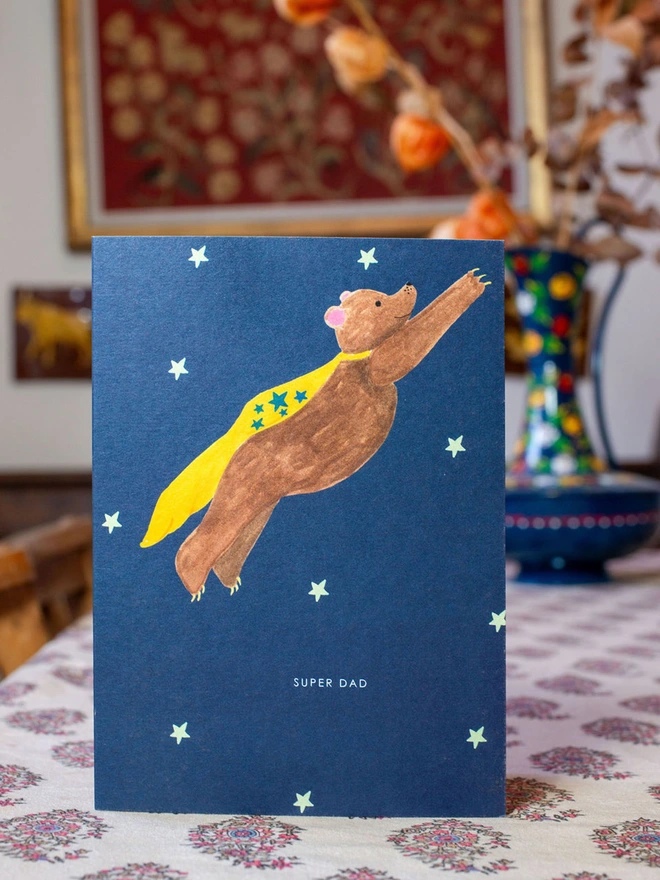 DAD SUPERBEAR CARD
