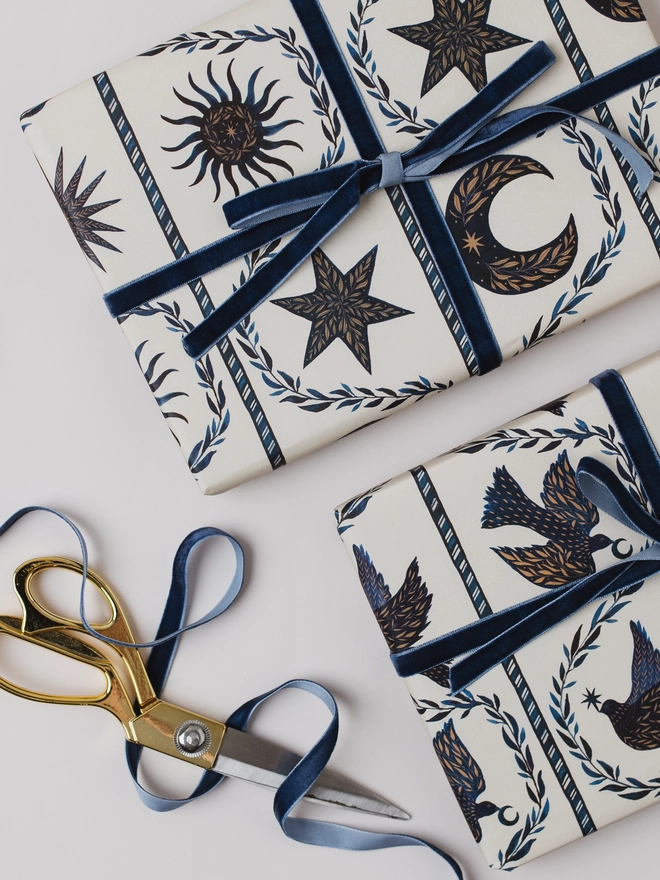 Dove Christmas Wrapping Paper