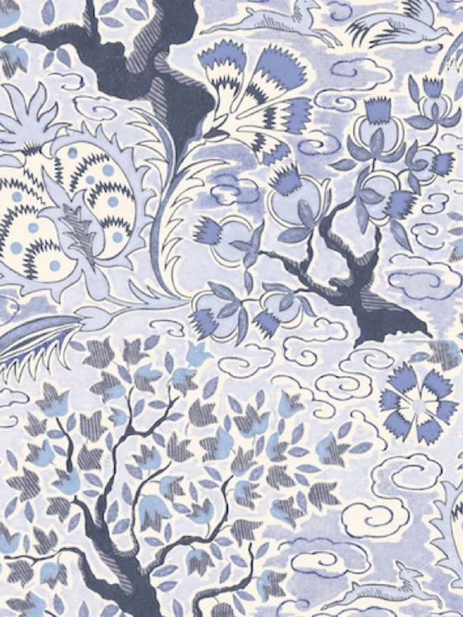 Tree Of Life Blue Hues Wallpaper