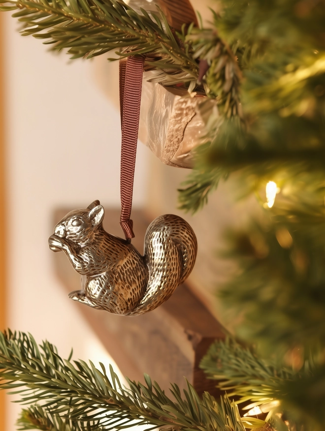 Squirrel Christmas Tree Decoration