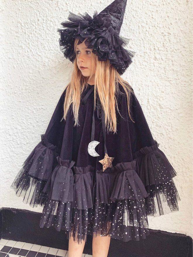 Halloween long witches cape