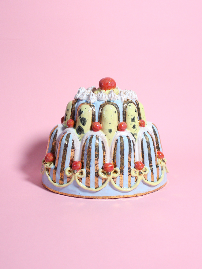 Sugar Plum Fairy Ceramic Cake Sculpture