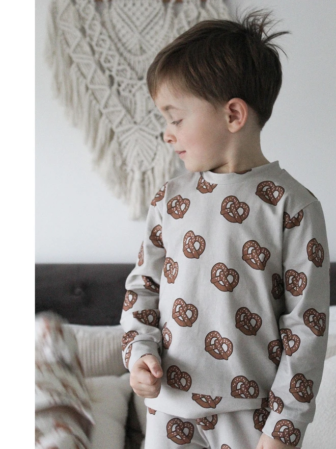 Christmas Pretzel Organic Cotton Pyjamas