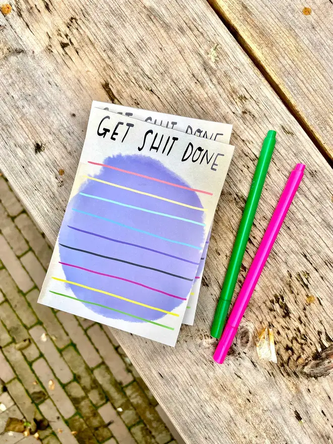 A notepad perfect for your to-do lists!