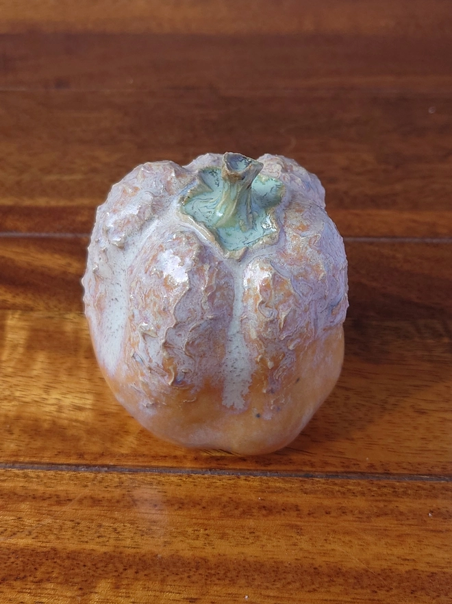 Pumpkin cane topper home decor