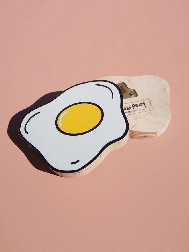 Egg artwork wooden cut out by Show Pony