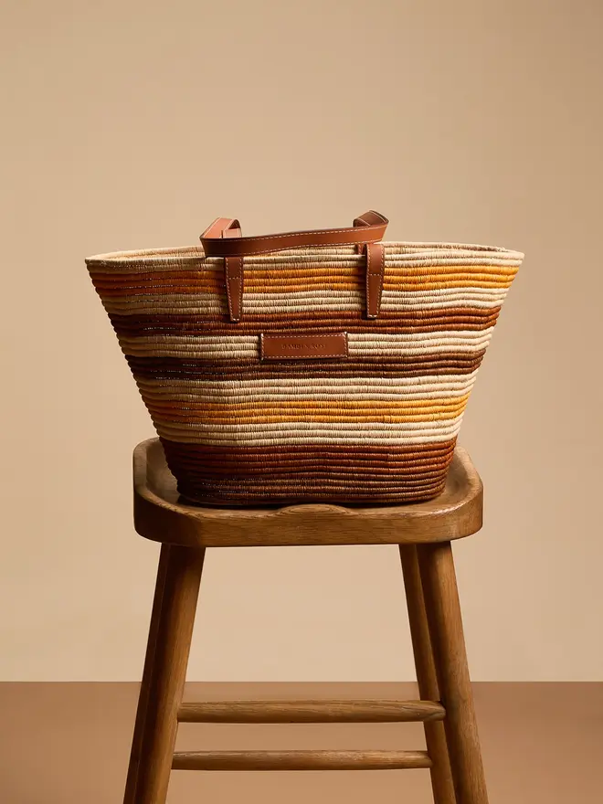 Paloma Palm Leaf Basket