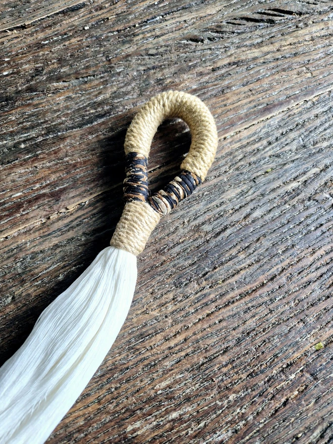 macrame door knob hanging tassel for a touch of texture and charm to your home