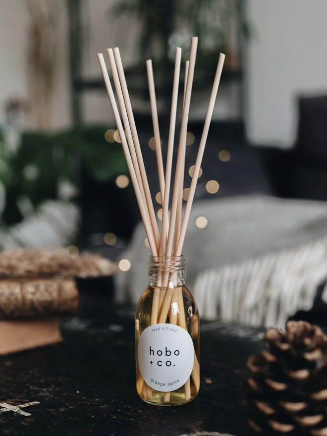 Christmas Orange Spice Scented Reed Diffuser