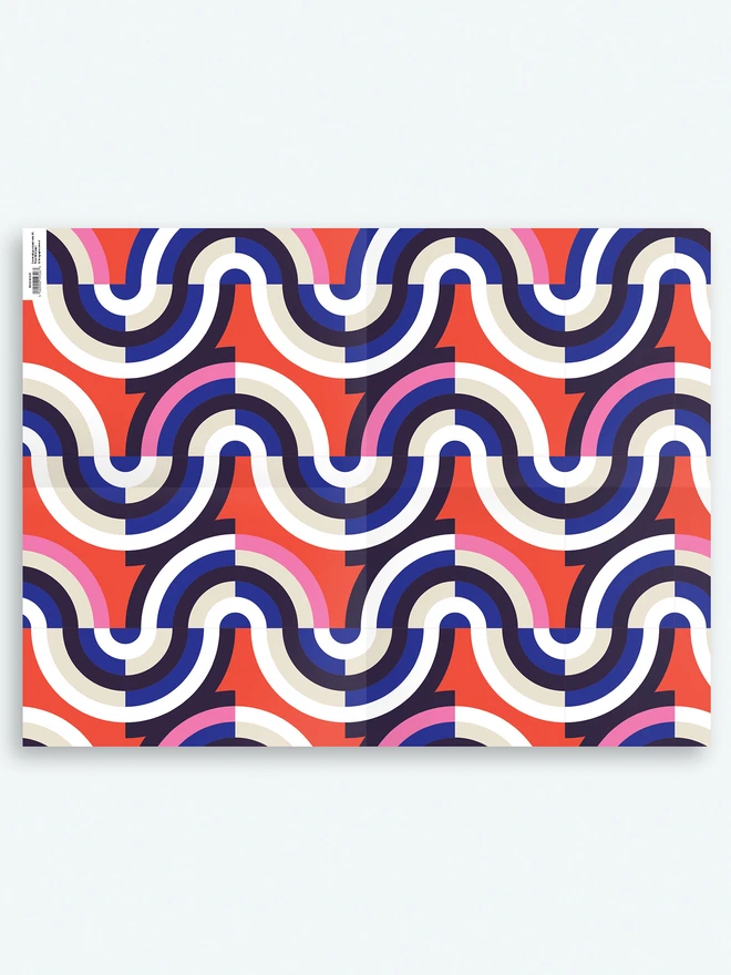Storigraphic Graphical Print Wrapping Paper