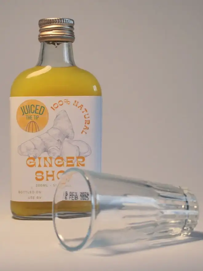 ginger shot bottle juice