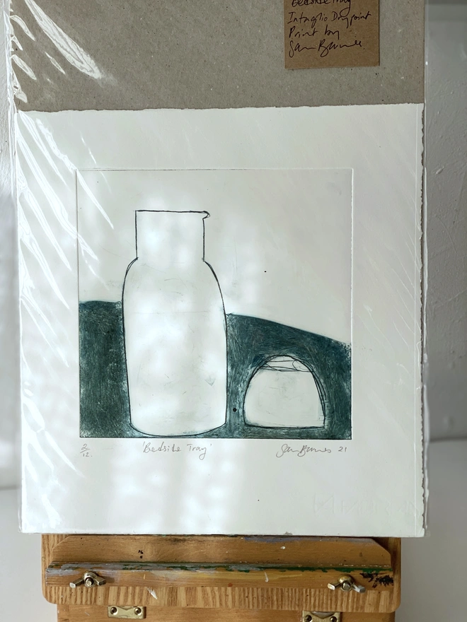 Drypoint Printmaking by Samantha Barnes Artist