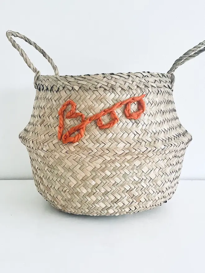 Boo belly basket