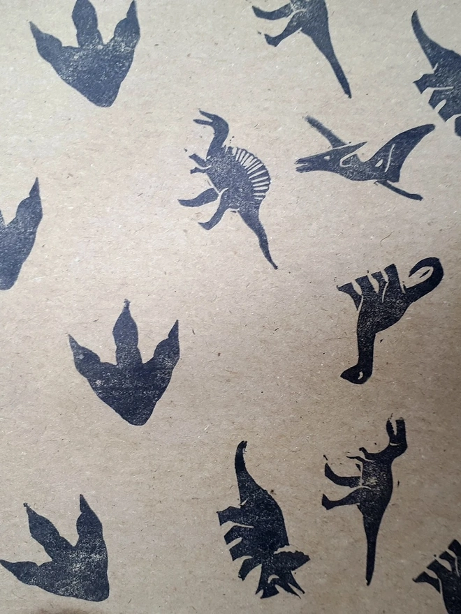 Dinosaur Ink Stamps