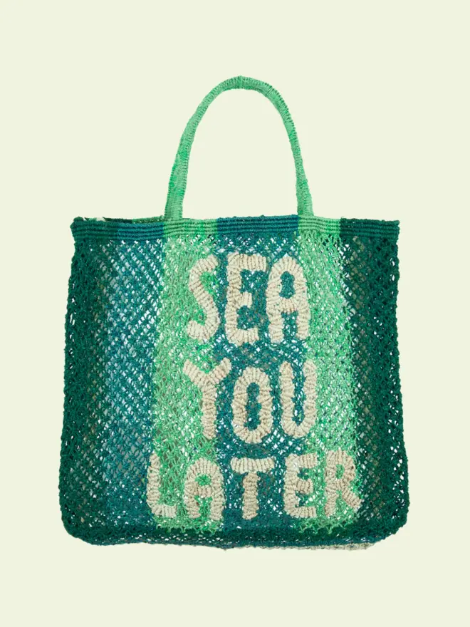 Sea You Later Jute Bag