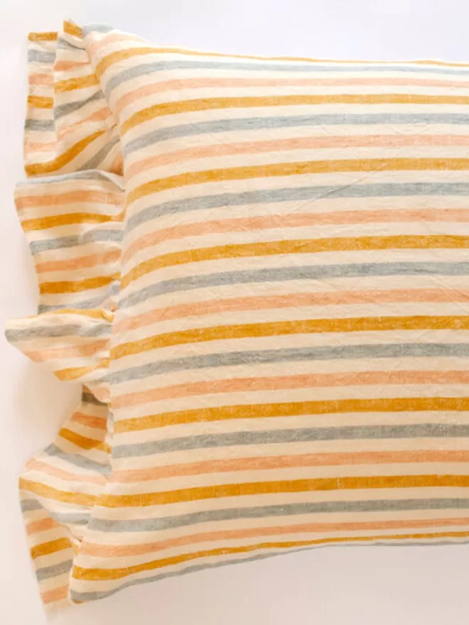 Sweet Wrapper Pillowcase - 'Seaside Stripe'