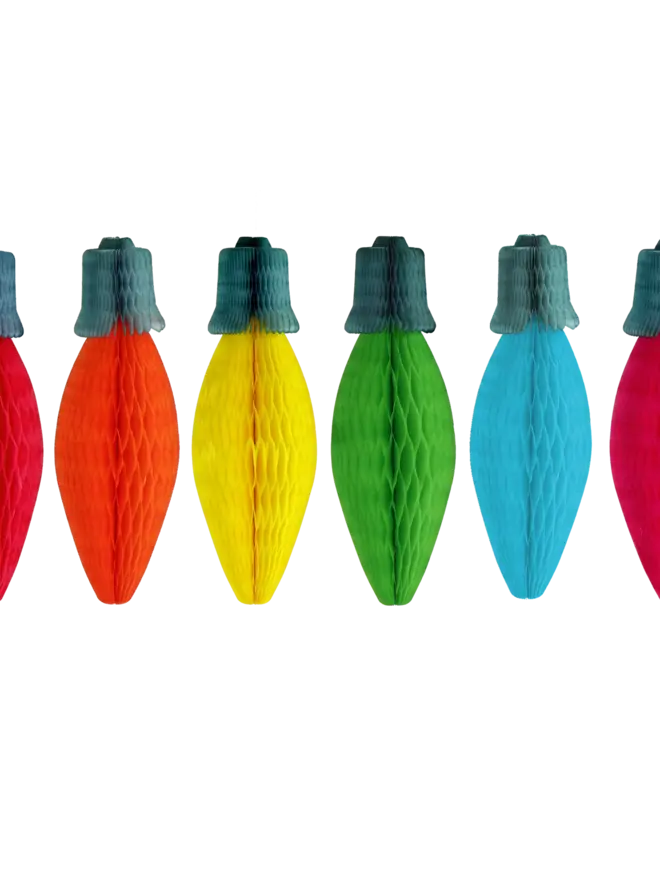 Christmas Lights Paper Decoration 